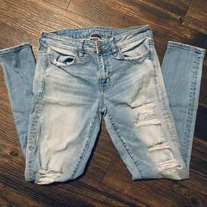 3/$50 American Eagle Denim Skinny Jeggings